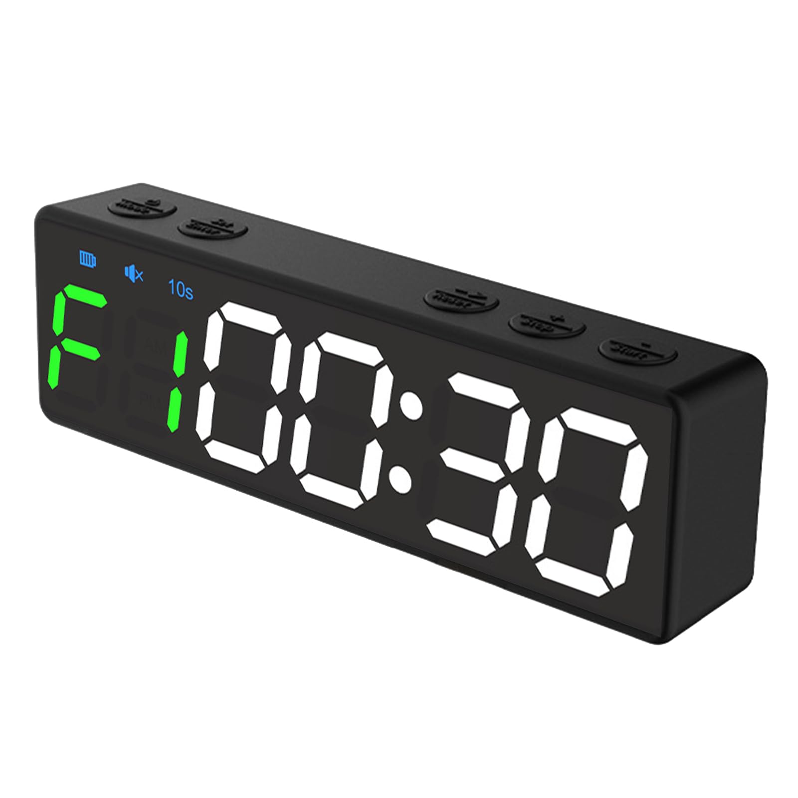 Reloj de fitness con batería de larga duración y USB, crea carga atractiva, transportable, modelos de pantalla LED grande para entrenamientos, reloj de gimnasio
