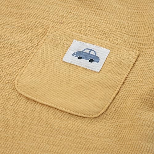Image of HUGGIES Baby One Pocket T-shirt and Pants 2-piece Outfit Set