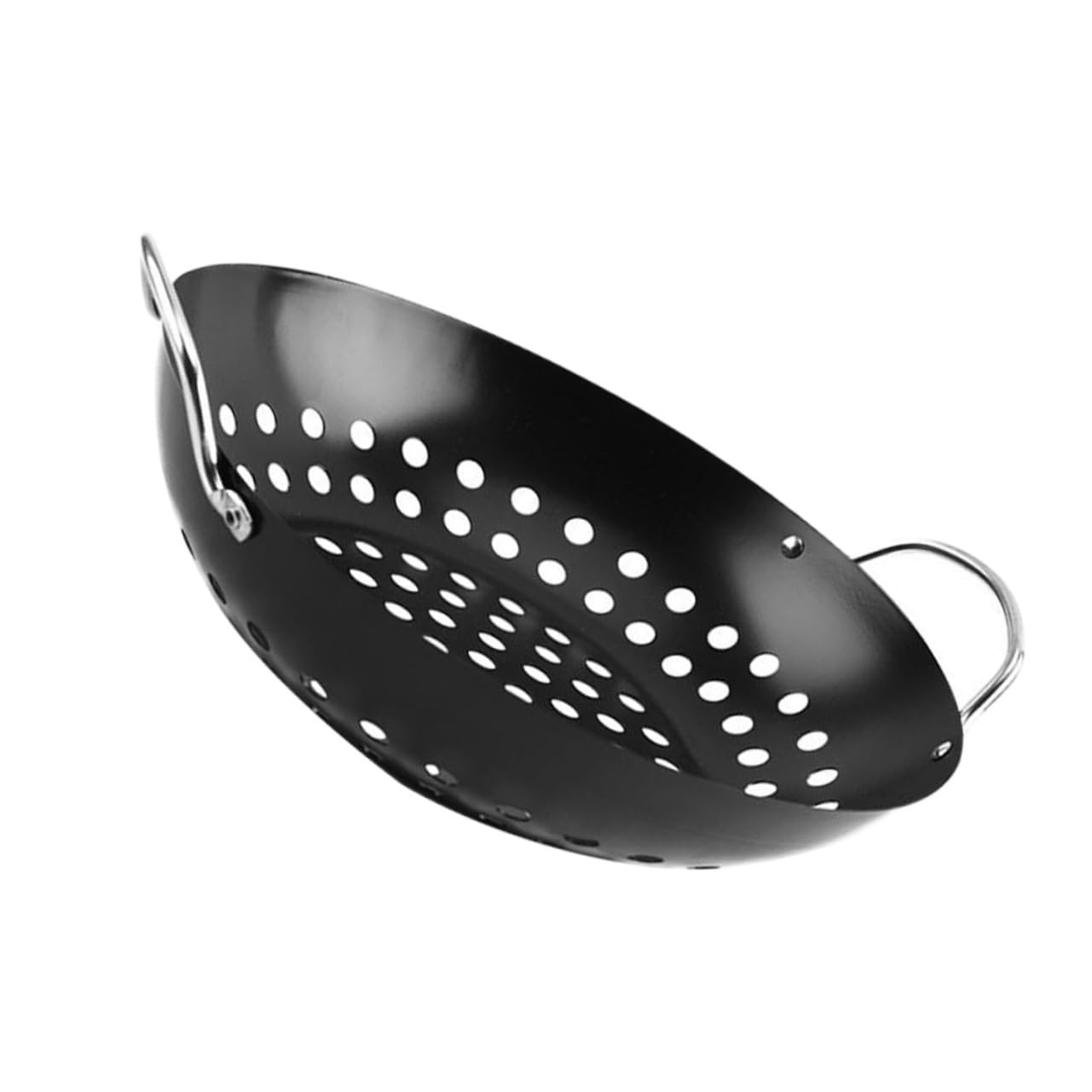 BESPORTBLE Non Stick Baking Pan Bbq Griddle Plate Round Grill Rack Meat Grilling Rack