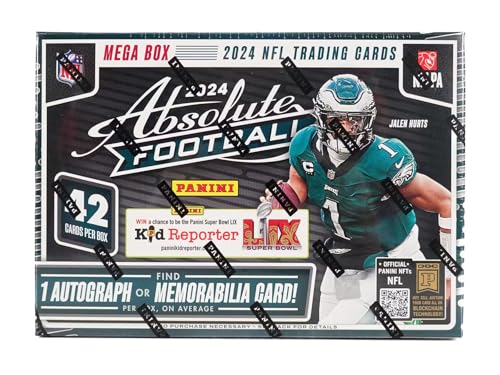 2024 Panini Absolute Football HOBBY MEGA box (6 pks/bx)