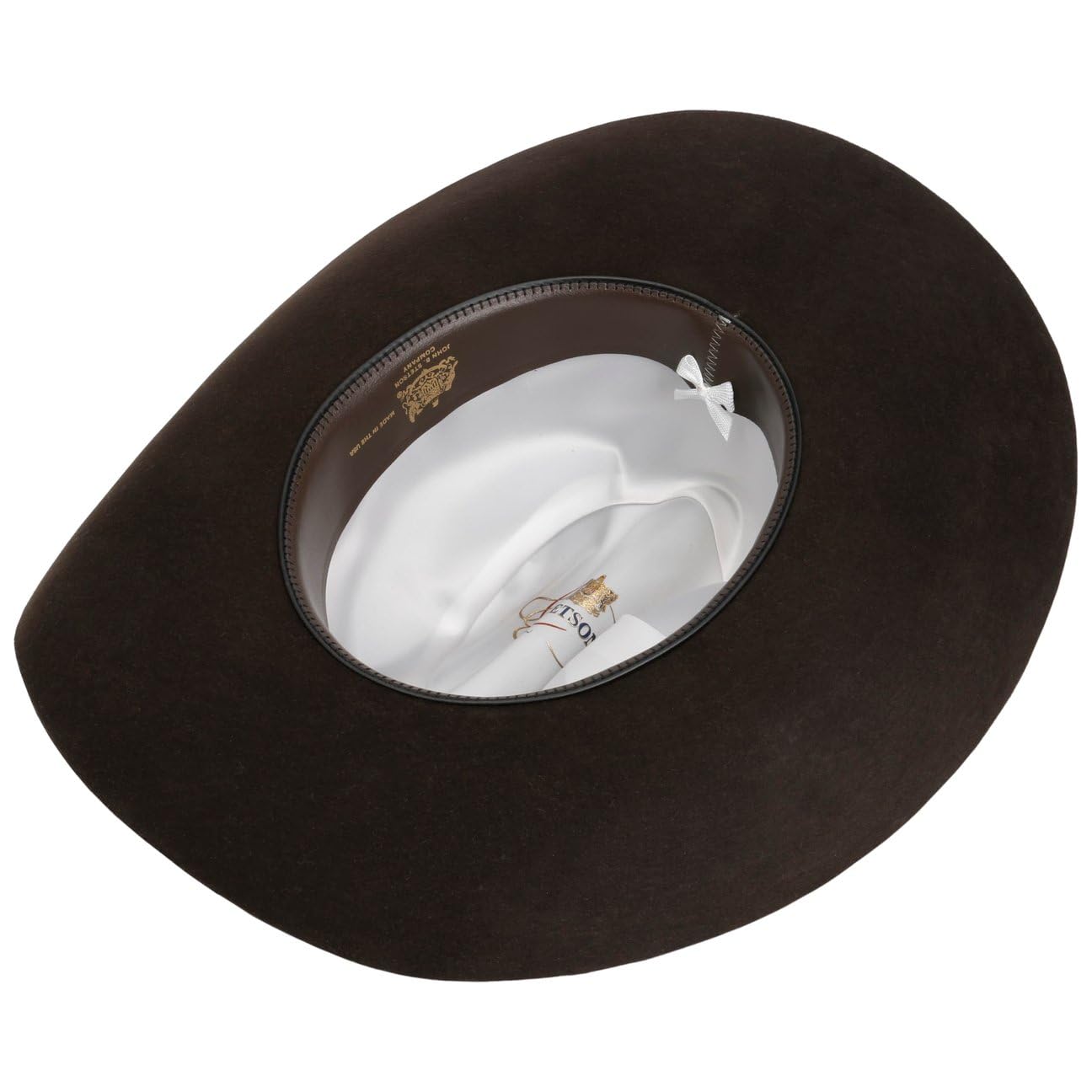 Stetson Llano Wool 4X Sombrero Western Hecho en EE UU Hombre Otono Invierno