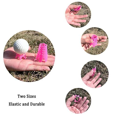 Image of Plastic Golf Tees, Golf Simulator Tees for Home, Outdoor Indoor Golf Tees Simulator Practice Training, Golf Mat Tees for Winter Turf and Driving Range