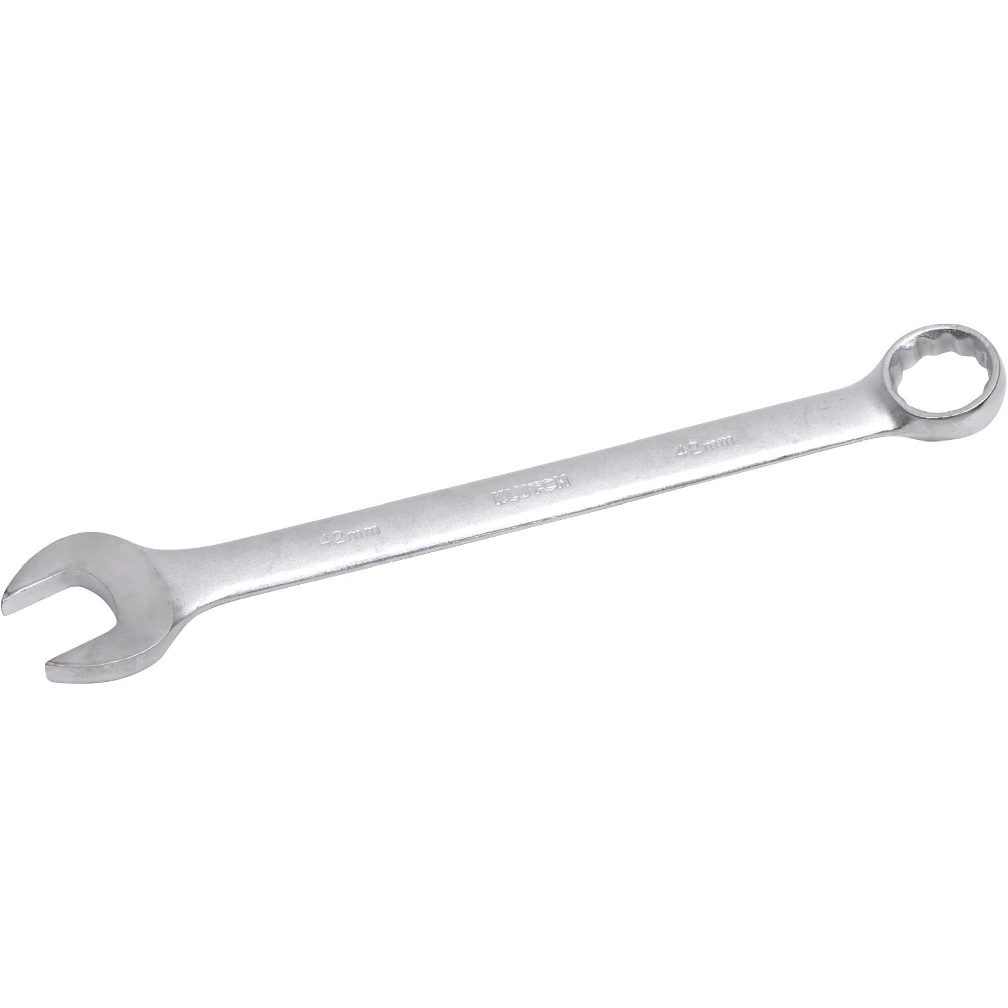 Klutch Full Polish Combination Wrench - Metric, 42mm
