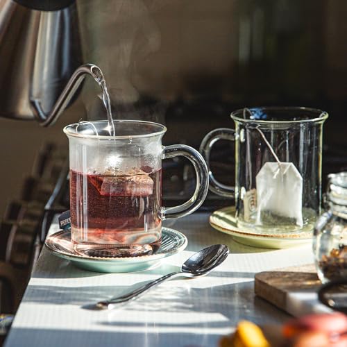 Chemex - Juego de 2 mugs de vidrio 16 oz miniatura 4
