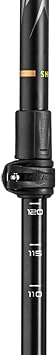 LEKI Sherpa Aluminum Adjustable Lightweight Ski Poles for Backcountry Skiing & Snowboarding
