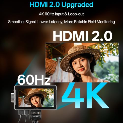 Image of VILTROX DC-550 Pro II 5.5 inch 1400Nits 4K@60Hz HDMI 2.0 Camera Field Monitor