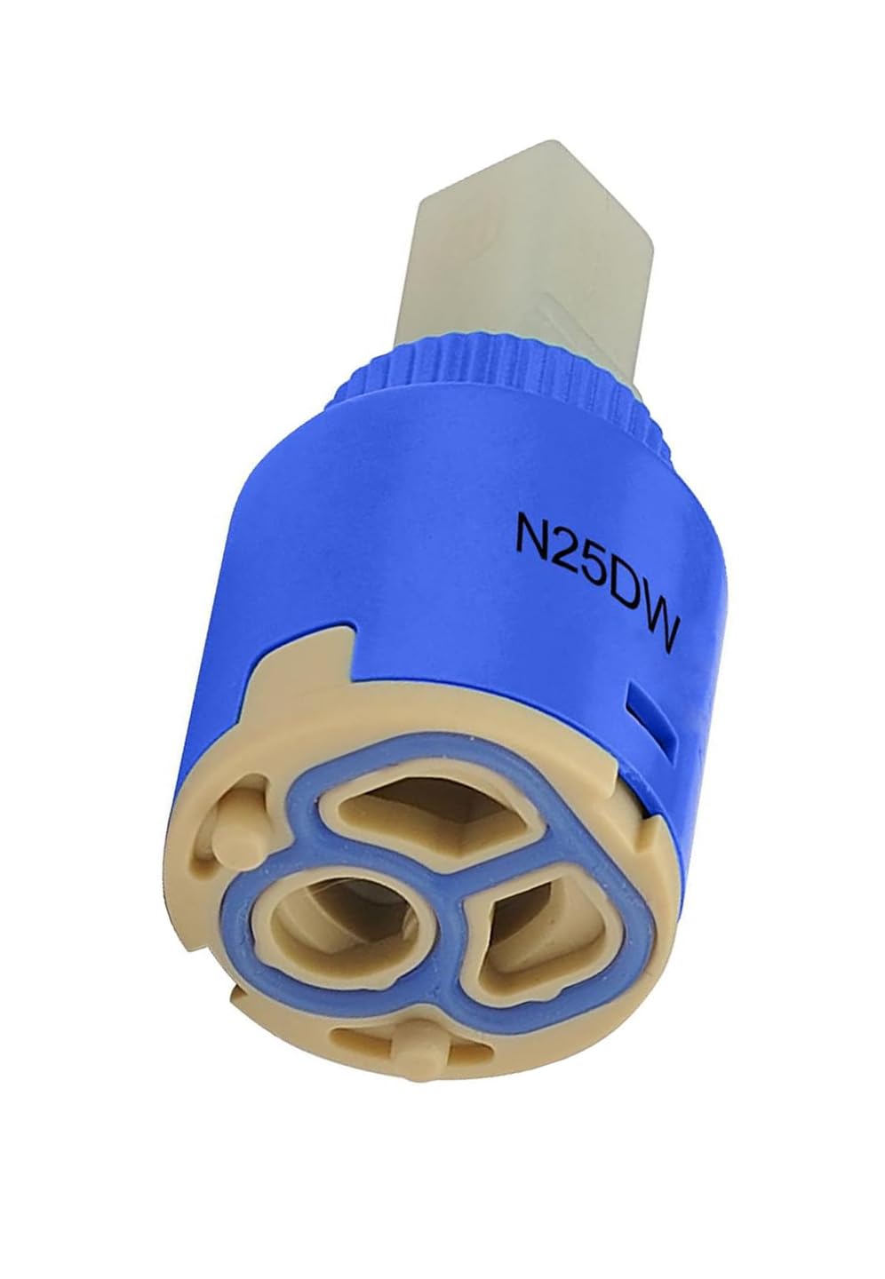 25mm Tap Cartridge Certification Ceramic Faucet Cartridge Mix Tap Inner Cartridge Replacement for Single Lever Tap Monobloc Bathroom or Kitchen Mixer Taps - Image 3