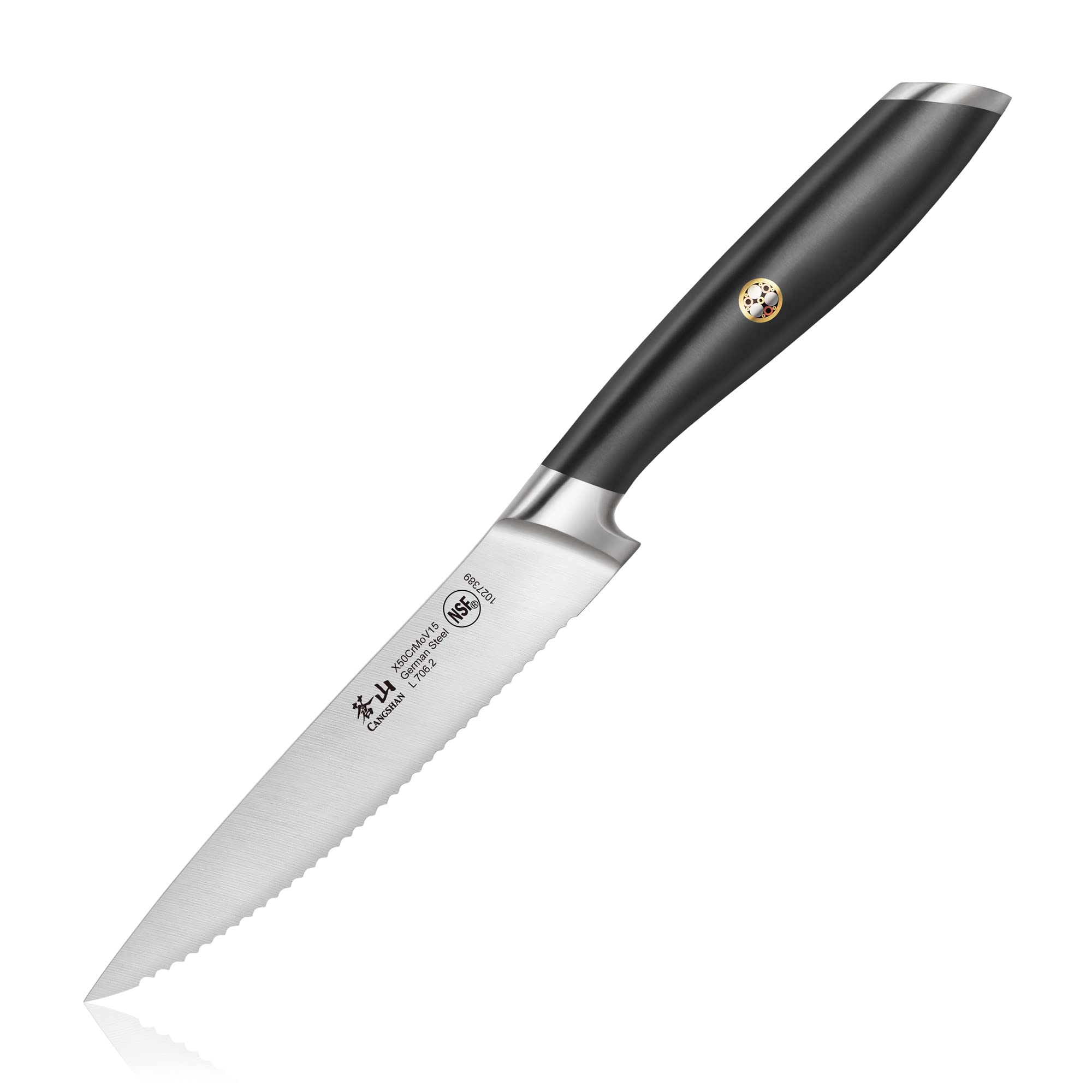 Cangshan L Series 5-Inch Serrated Utility Knife