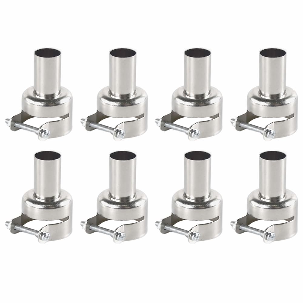 8 Pcs Hot Air Gun Nozzle Heat Gun Nozzle Replacement Kits 3 4 5 6 7 8 10