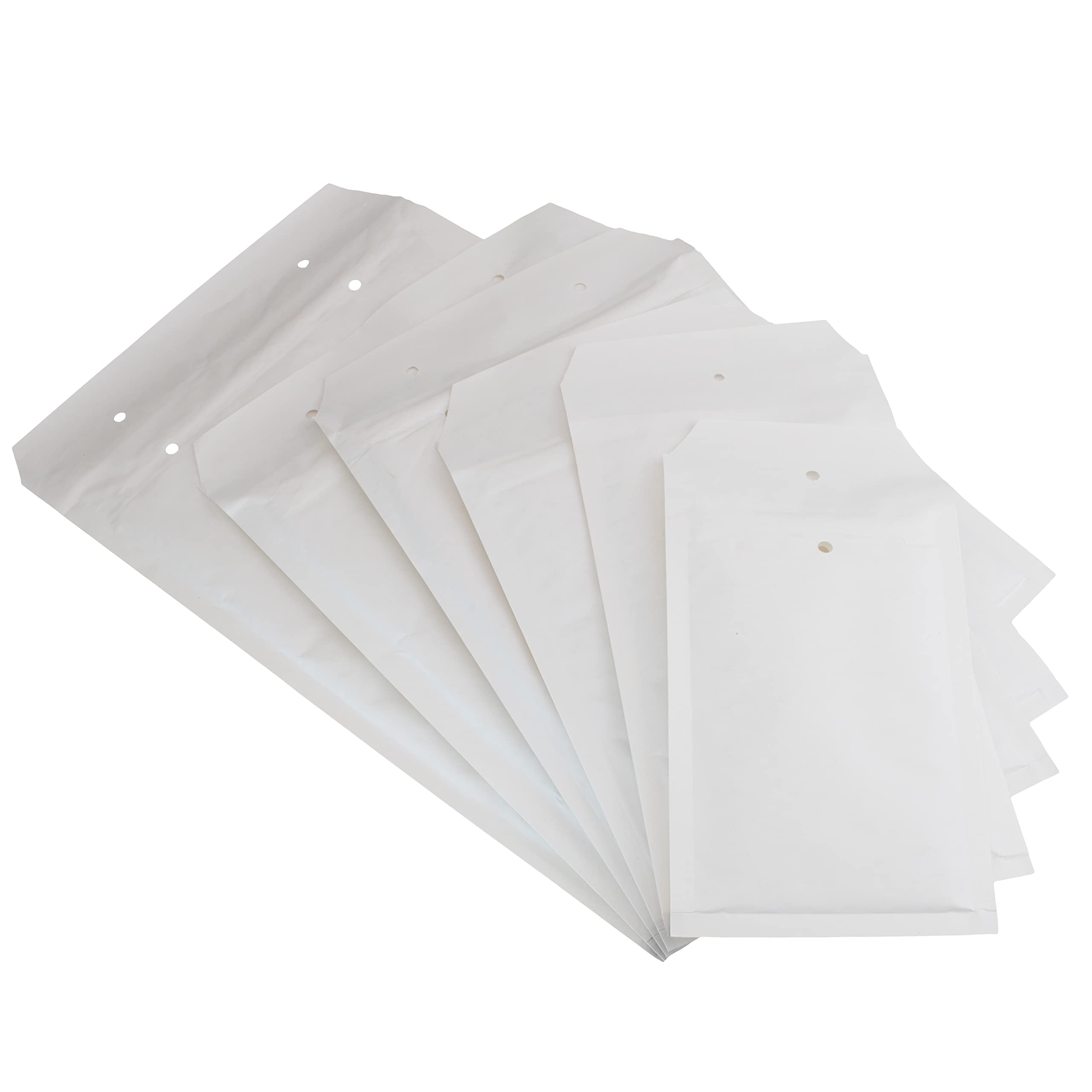 Luftpolstertaschen (weiß) - 7/G - (250 mm x 350 mm) aus Kraftpapier (1000 Stück) | Luftpolsterumschläge - Versandtaschen - Luftpolsterversandtaschen - Verpackungsmaterial von MESAROS®