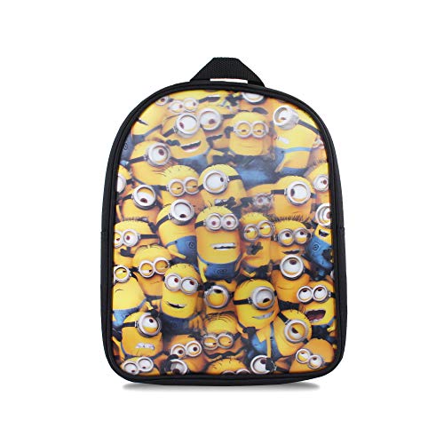Minions Gang Mochila Infantil 31 Centimeters 7 Negro  Black
