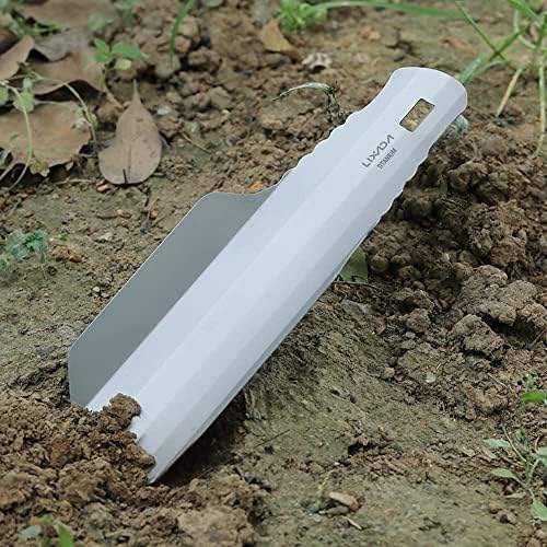 LANRU Titanium Garden Hand Shovel Outdoor Camping Hiking Backpacking Trowel