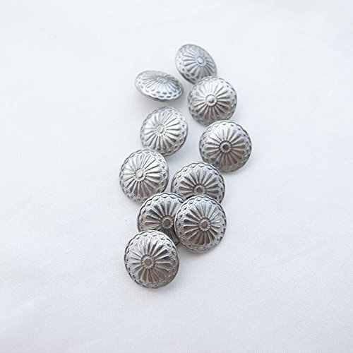 【マル機バッチ】金属製 コンチョボタン 2個セット コンチョボタン 20mm |コンチョボタンの卸通販 《タカシマ》