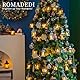 Romadedi Laterne Schwarz Tischdeko Outdoor - 20er Set Mini LED Laterne Metall zum Aufhängen für Halloween Hochzeit Tisch Ramadan Garten Weihnachten Balkon Innen Outdoor Draußen Party