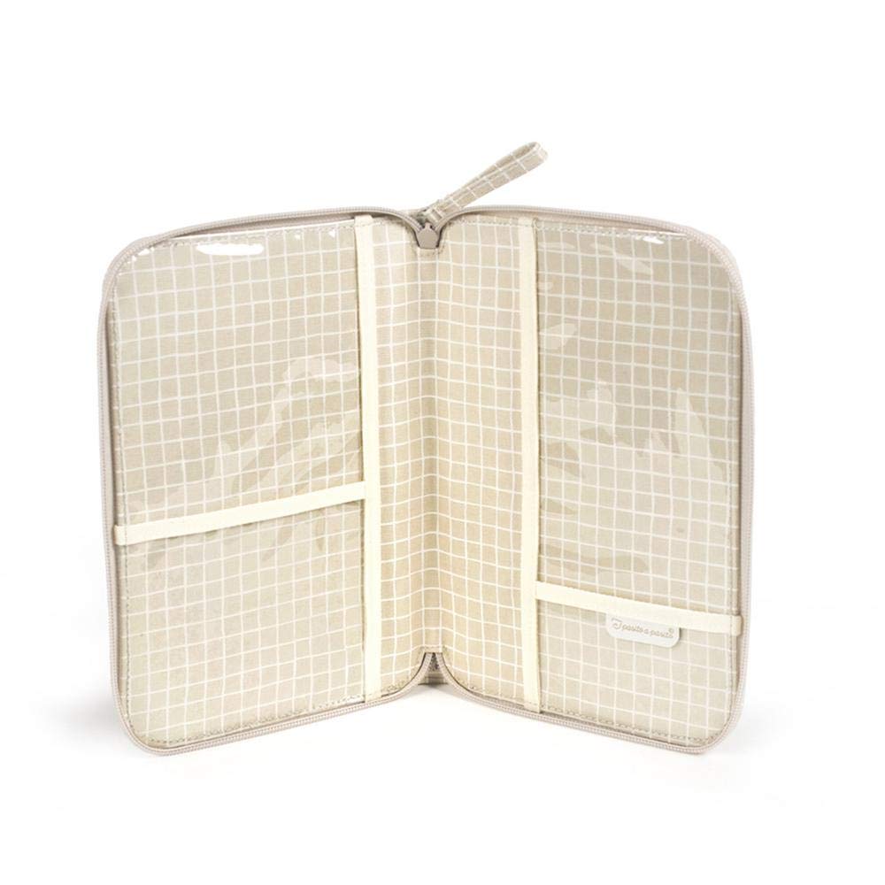 Pasito a Pasito Libro nacimiento miel beige (ml) - Portadocumentos