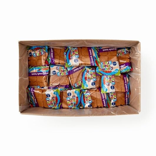 Pillsbury Cinnamon Rush Mini French Toast, 2.64 Ounce -- 72 per case.