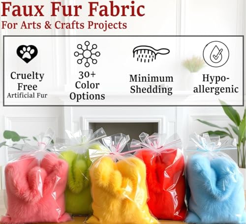 Image of VRB Dec 1 Mtr 60inch Fur White Cloth for Decoration,Baby Photoshoot Props Cloth for Decoration,Parties,Costumes, Gift Packing,Party Decor,Backdrop for Wedding mandap,Pooja (Royal Blue, 1 Mtr)