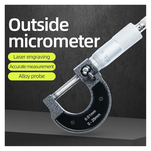 Calibrador mecánico de 0 a 25 mm precisión 0.01 mm miniatura 3