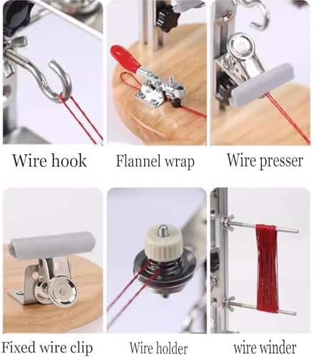 Bracelet Weaving Tools, Handmade Weaving Cord Fixer, Adjustable Wooden Bracelet Weaving Frame, Suitable for Creative Projects.