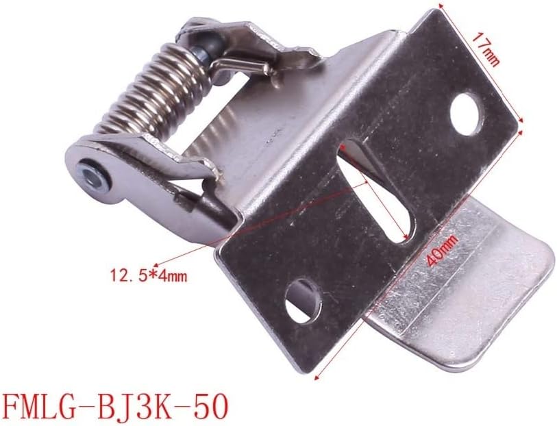 10 個のフラット メタル スプリング クリップ固定スプリング ランプ ホルダー ブラケット、埋め込み式照明用スプリング クリップ