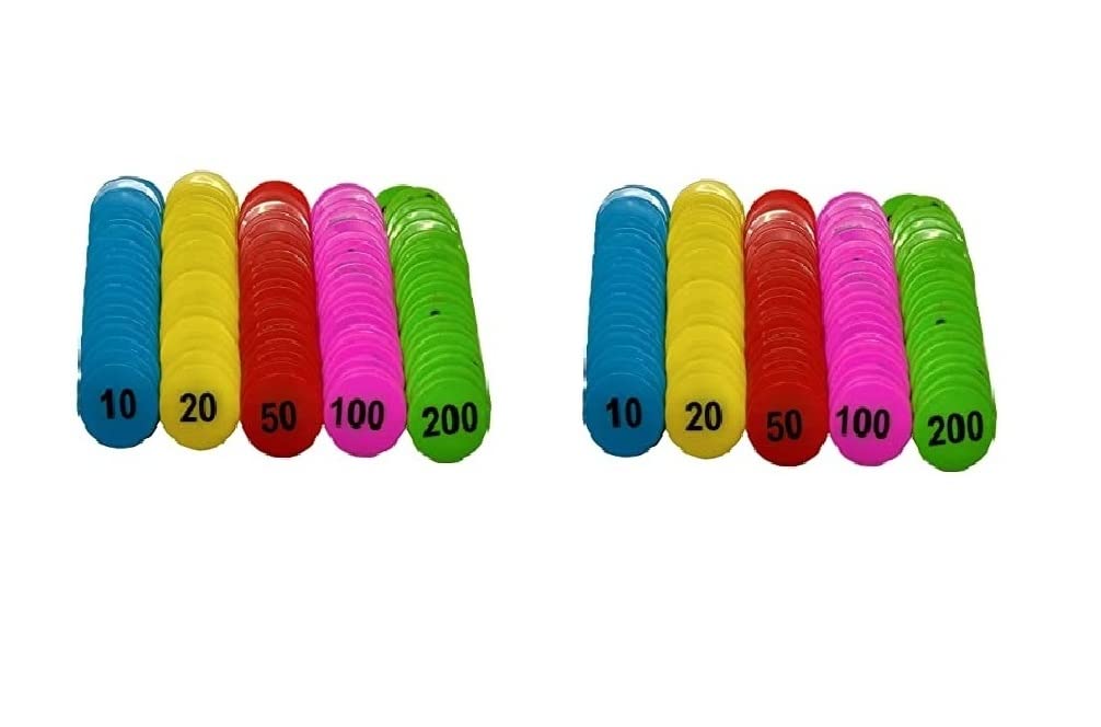 See full amazon price history chart for MOREL Plastic Rummy COUNTERS Numerical Token Coins 10, 20, 50,100, 200 |Each of 40 PCS Total Pack of 200 Token| for Board Game, Mini Poker PICNICS, Parties MOREL Plastic Rummy COUNTERS Numerical Token Coins 10, 20, 50,100, 200 |Each of 40 PCS Total Pack of 200 Token| for Board Game, Mini Poker PICNICS, Parties (B0B34VRFR2) Amazon Price History, Amazon Price Tracker