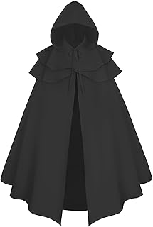 BGFIPAJG Mens Halloween Costumes Adult Men's Halloween Cos Retro Medieval Costume Robe Cosplay Cloak Halloween Costumes for Men Scream Halloween Costumes for Men Sexy