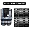 XSmall Womens black safety vest xs