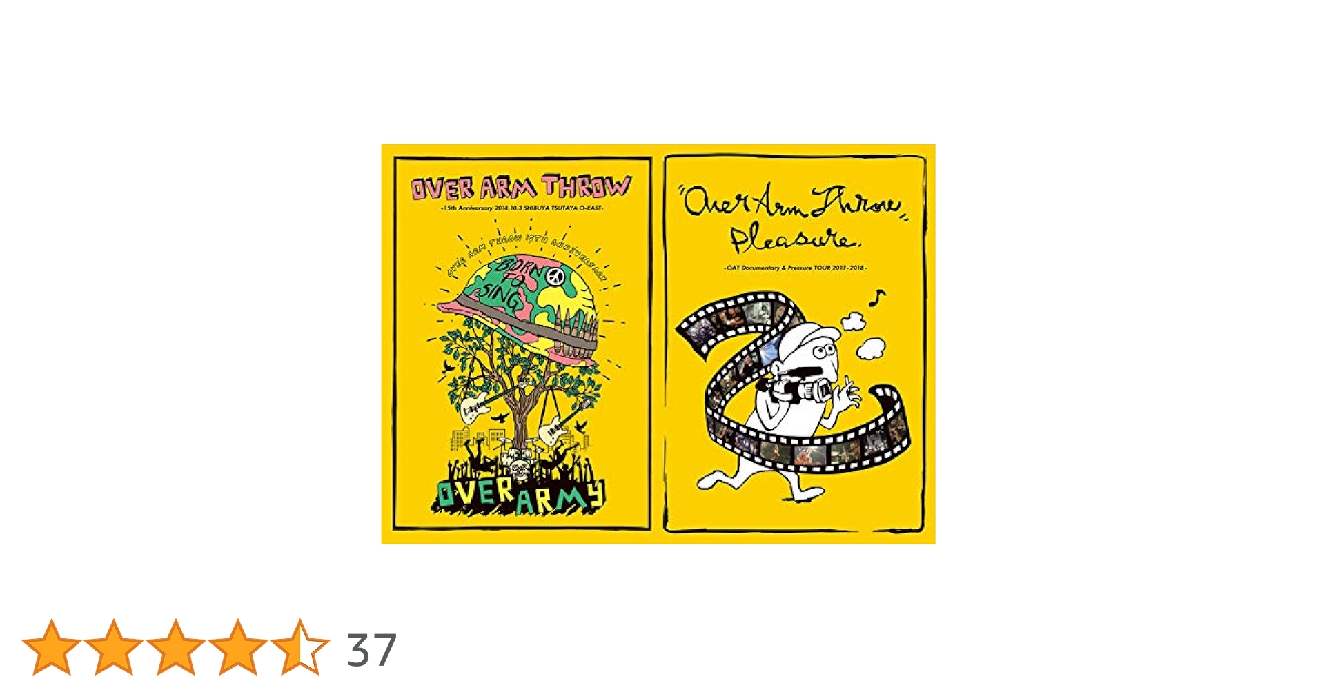 ミュージック OAT over arm throw DVD Amazon.co.jp: Pleasure & OVER ARMY [DVD] : OVER ARM THROW: DVD