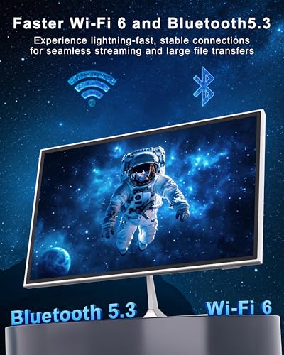 Image of 19inch All-in-One Computer Saves Desktop Space Designed for Home&Office Use