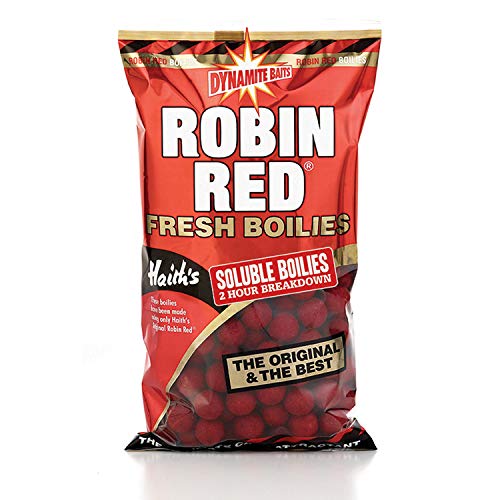 Dynamite Baits Robin Red Boilie de Pesca, Rojo, 15 mm