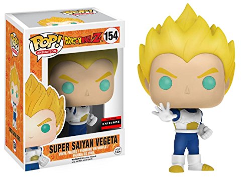 Funko Dragon Ball Z: Super Saiyan Vegeta Pop Vinyl Figure Aaa Anime Exclusive