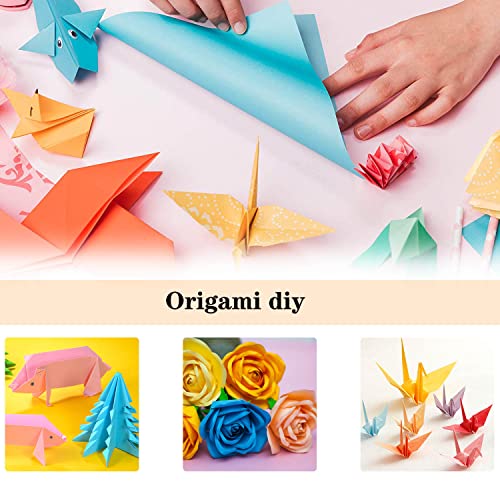 TYOREW 200 Sheets Coloured Paper, A4 Origami Paper Double Sided for Children's Art & Craft Activities(70gsm) , 20 Colors Craft Paper Copy Papers ,... - Image 4