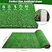 YooUmiLife All Day Anti UV and wear-Resistant Artificial Turf Carpet, Simulated Natural Color Artificial Turf Carpet, odorless one-Piece Easy to Install Lawn