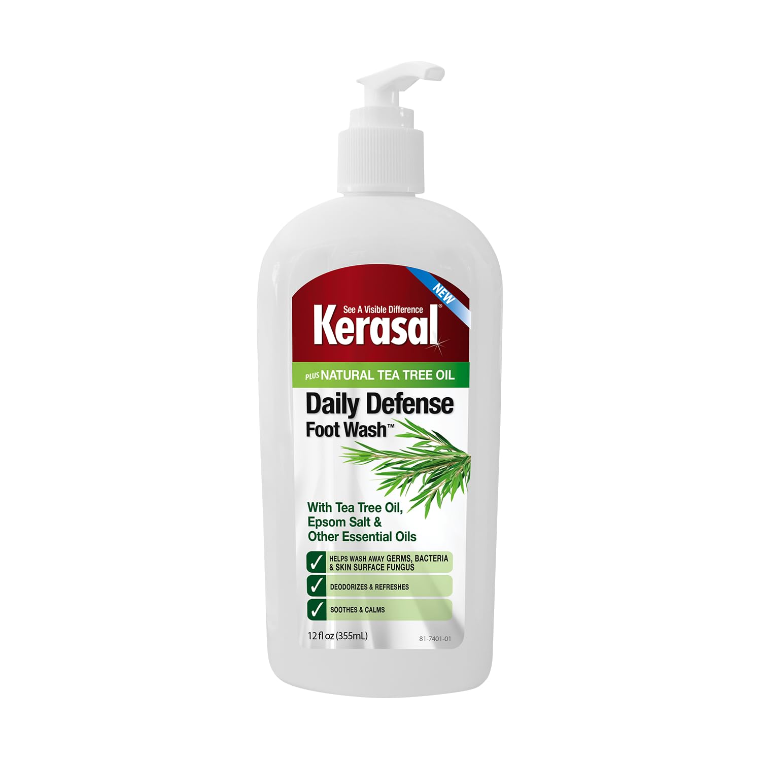 Kerasal Daily Defense Foot Wash Daily Cleanser - foot and hand care | Mubboo