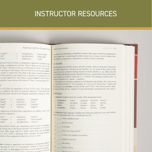 Image of Beginning with New Testament Greek: An Introductory Study of the Grammar and Syntax of the New Testament