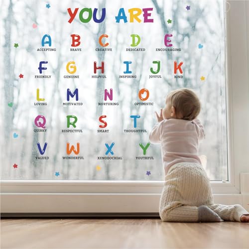 Vinilo decorativo educativo adhesivo para pared ABC miniatura 4