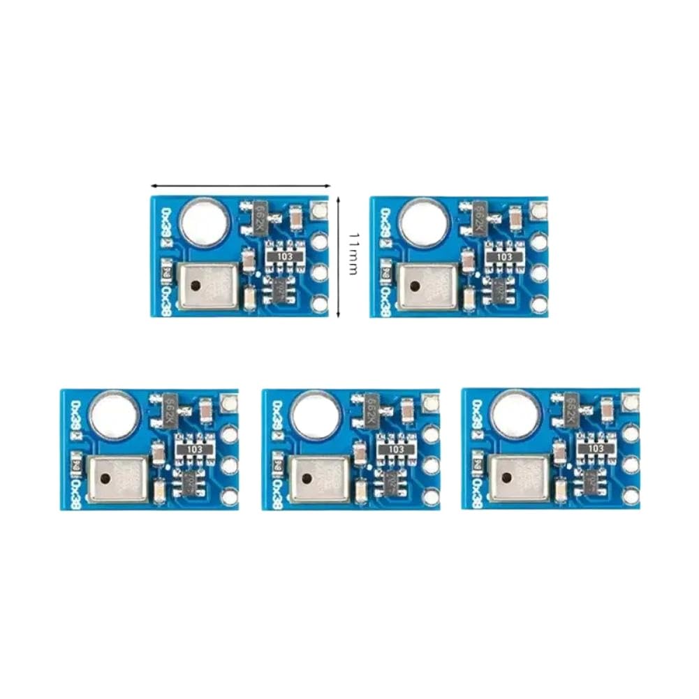 AHT10 Digital Temperature and Humidity Measurement Module IIC I2C 1.8-3.6V Replacement for SHT20 AM2302(5pcs)