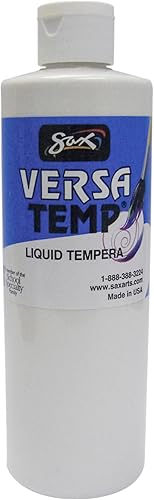 Sax Versatemp 1440695 - Pintura de témpera de cuerpo pesado color blanco