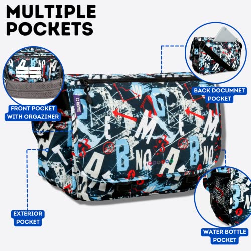 Image of J World New York Terry Messenger Bag for Women Girls School Kids