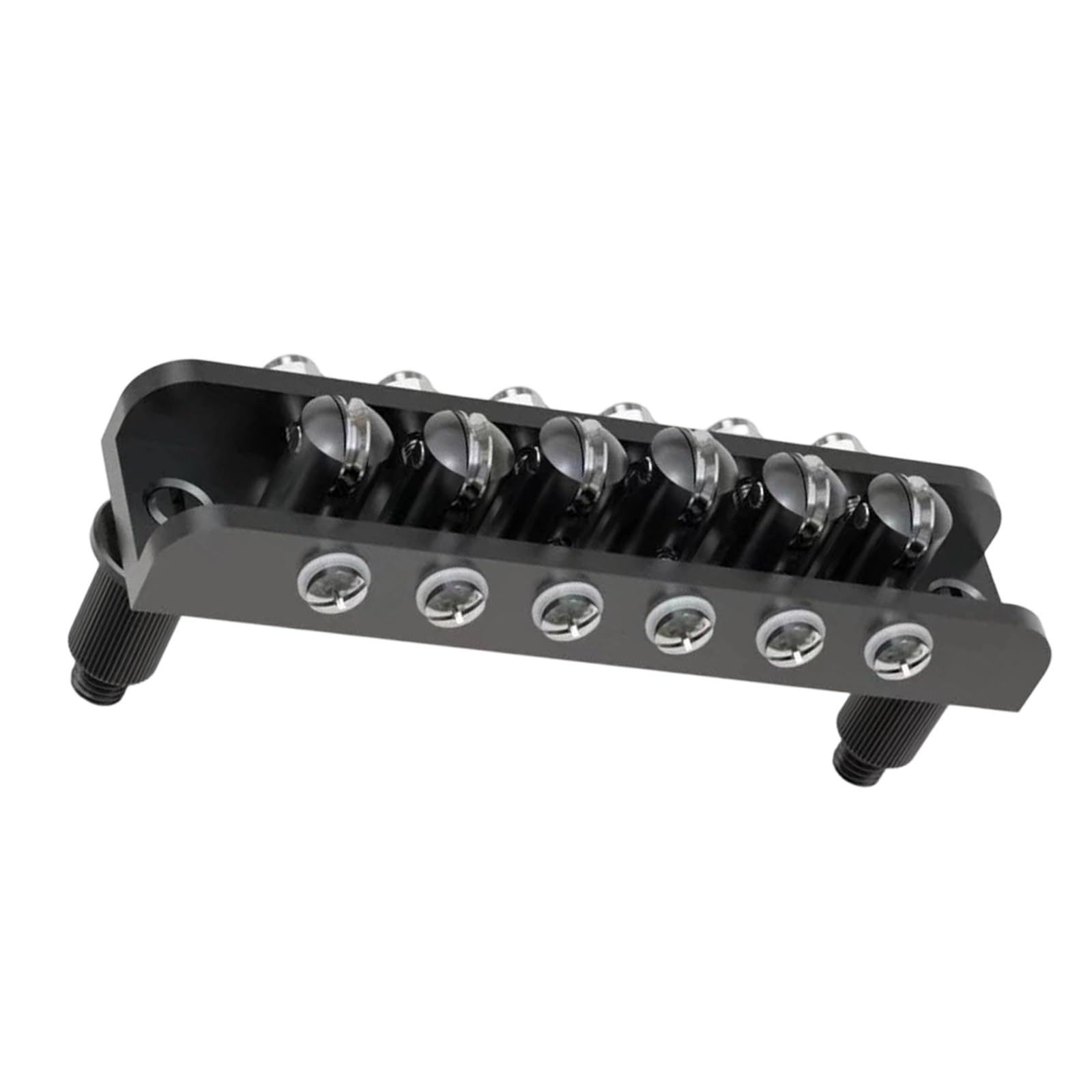 Accesorios Para Instrumentos De Puente Rodante De Guitarra De 6 Cuerdas Cromados | Puente de guitarra(GM018BK)