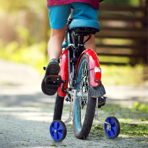 Ruedas de Entrenamiento Universales para Bicicleta 12-20, Ruedas Auxiliares Azules Estabilizadoras para Balance y Seguridad en el Ciclismo miniatura 7