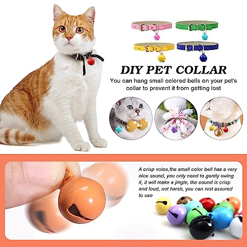 TOAOB 32 Pezzi Colorati Campanellini Sonagli