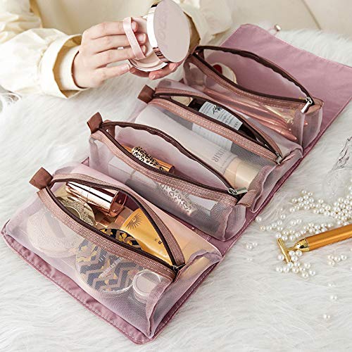 Miniatura 2 de Bolsa de cosméticos linda bolsa de maquillaje para mujer, bolsa de maquillaje de viaje, bolsa organizadora de maquillaje, bolsa colgante de aseo