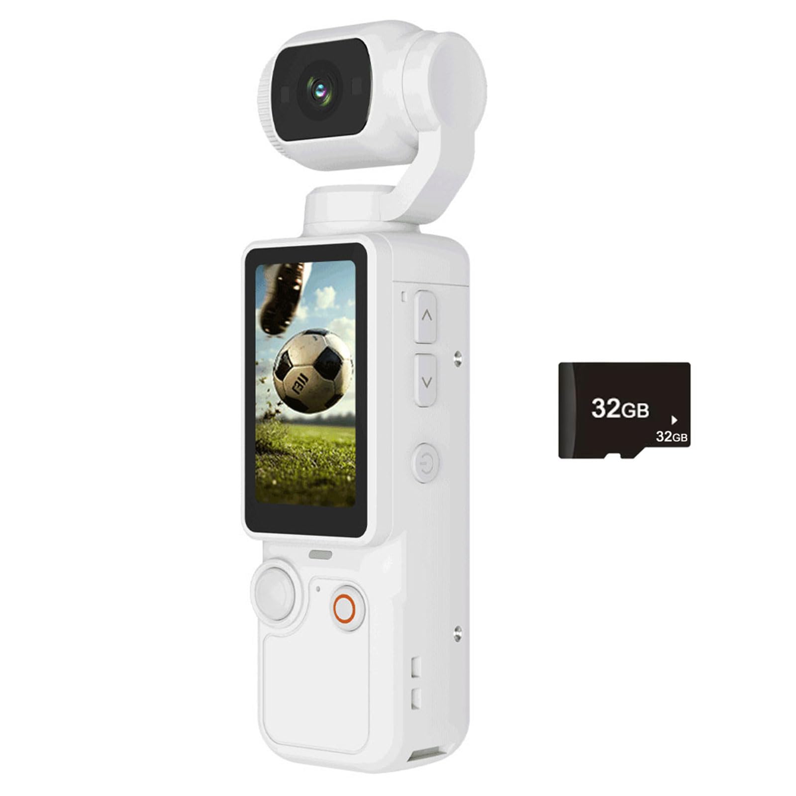Cámara para exteriores con memoria integrada de 32 GB y videocámara portátil integrada 7