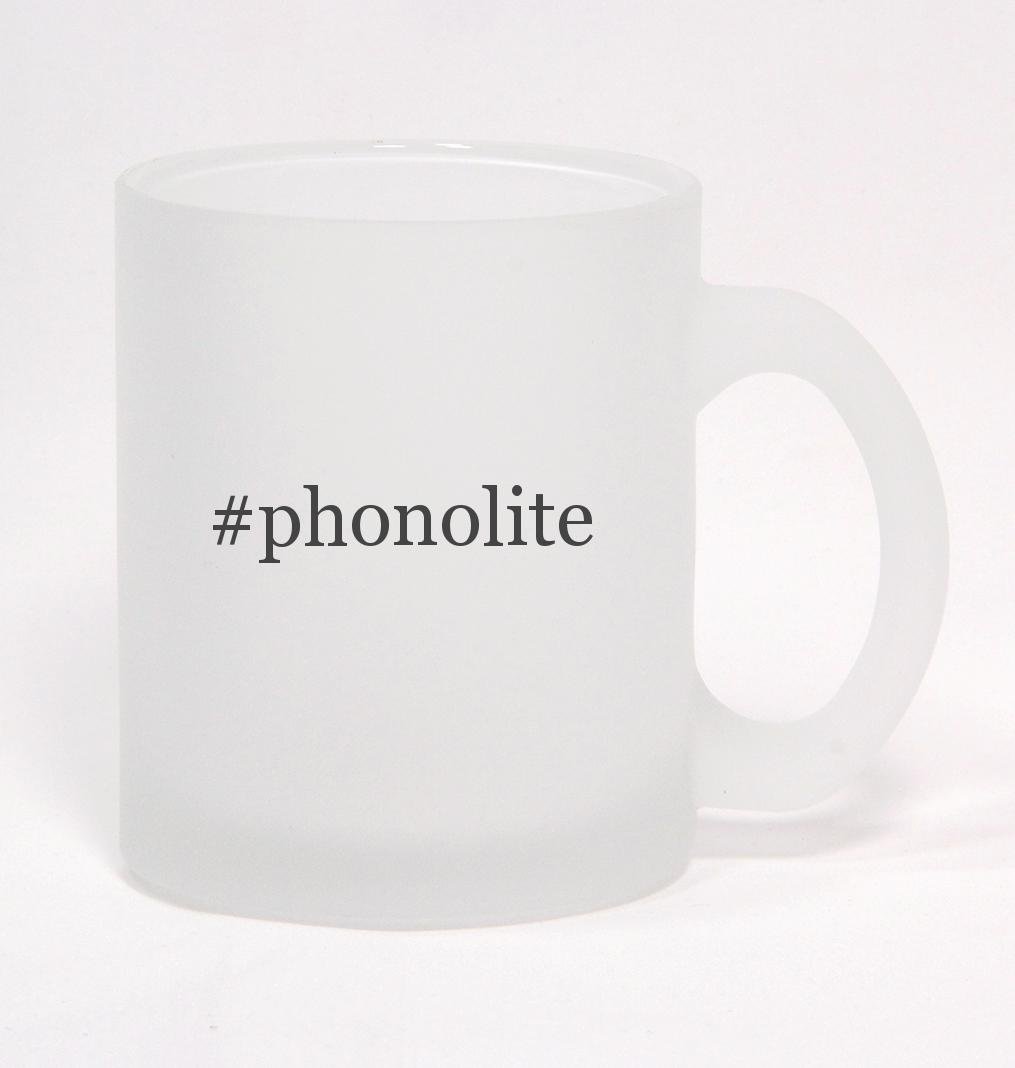 #phonolite - Hashtag Frosted Glass Coffee Mug 10oz