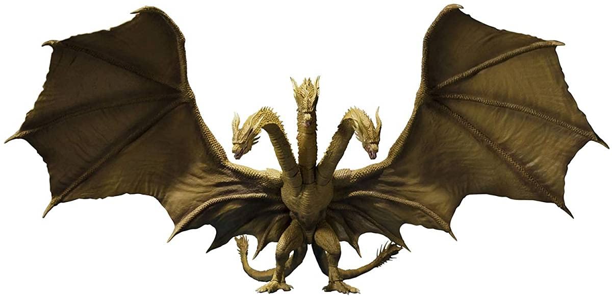 Amazon.co.jp: S.H.モンスターアーツ ゴジラ キングギドラ (2019) 約 