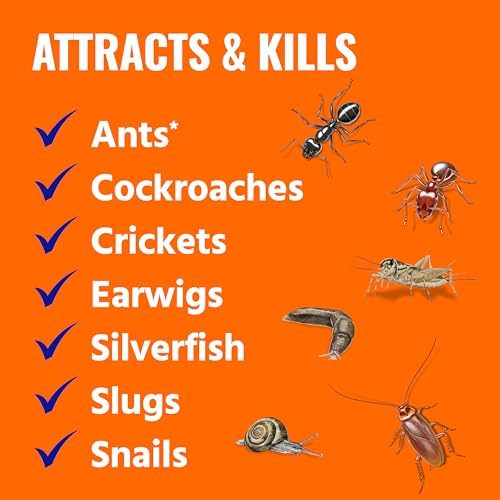 Image of TERRO Perimeter Outdoor Ant Bait Plus, 2-Pack, 2 lb Shaker Canisters | Attracts and Kills Carpenter Ants, Roaches, Crickets, Earwigs, Silverfish, Slugs & Snails for Pest Control, 4-Week Protection