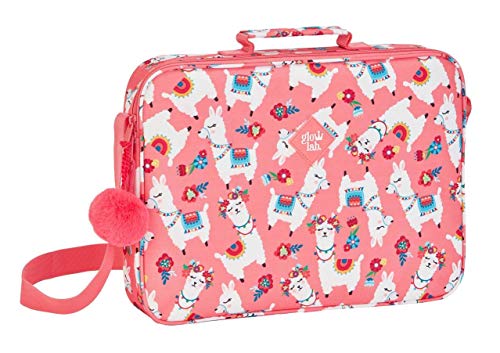 Glowlab Llamas Bolso Maletín cartera extraescolares