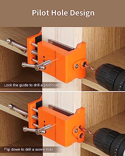 image for DAYDOOR Cabinet Clamps, 2 Pack Face Frame Clamps, Cabinet Claw for Ins