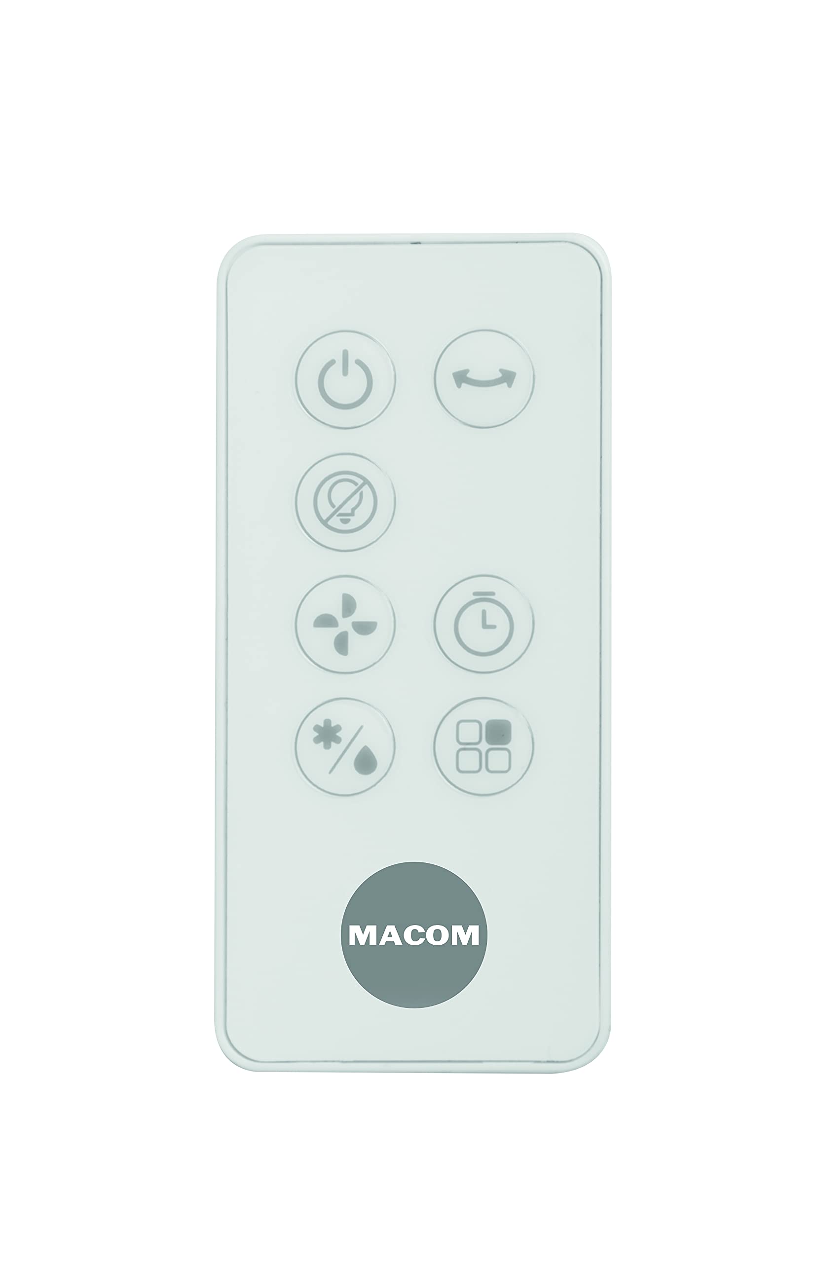 MACOM, Potentissimo raffrescatore evaporativo con Doppia Ventola, Bianco, Flusso d’Aria: 28,6 m3/Minuto, Enjoy & Relax 988 Power Double Wind